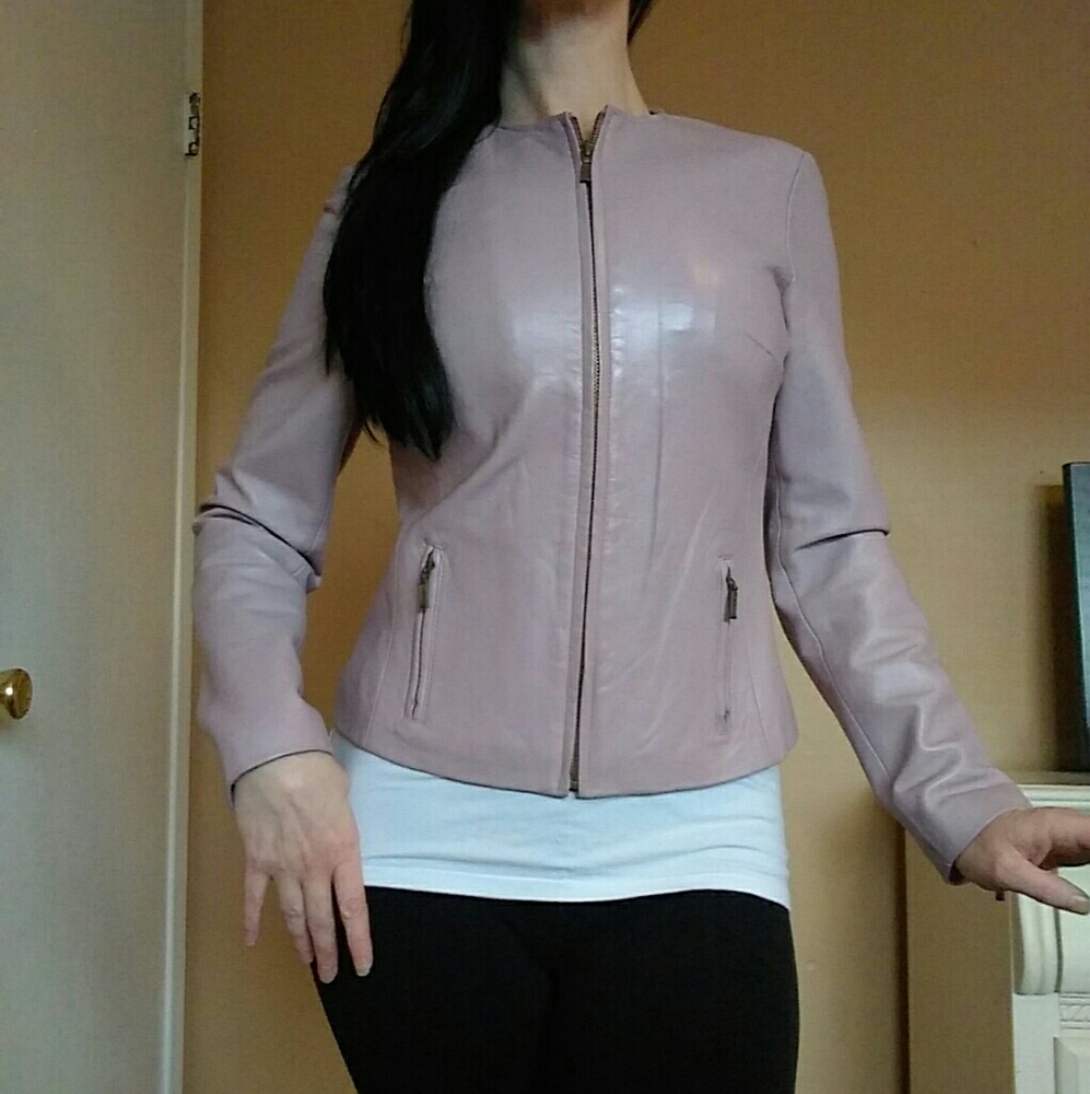 *SOLD* Vintage real leather jacket - Picture 2 of 7